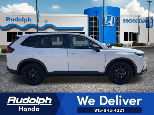 Platinum White Pearl 2026 Honda CR-V Hybrid Sport-L AWD