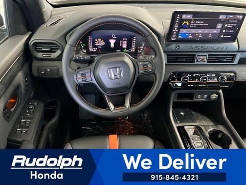 Crystal Black Pearl 2026 Honda Passport AWD TrailSport