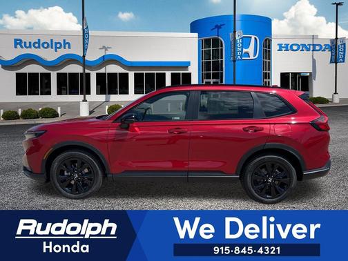 Radiant Red Metallic 2026 Honda CR-V Hybrid Sport Touring AWD