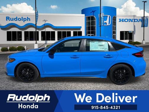 Boost Blue Pearl 2026 Honda Civic Hybrid Sport