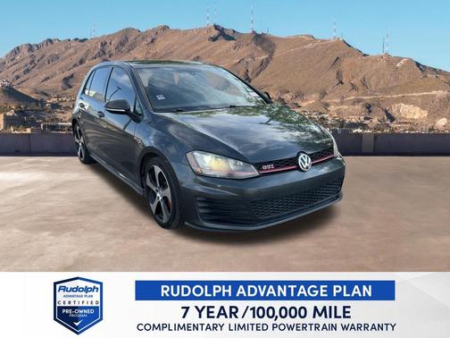 Carbon Steel Gray Metallic 2016 Volkswagen Golf GTI 2.0T Autobahn w/Performance Package 4-Door