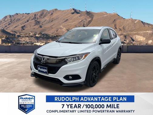 Platinum White Pearl 2022 Honda HR-V 2WD Sport