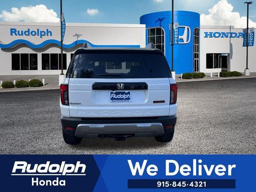 Platinum White Pearl 2026 Honda Passport AWD TrailSport
