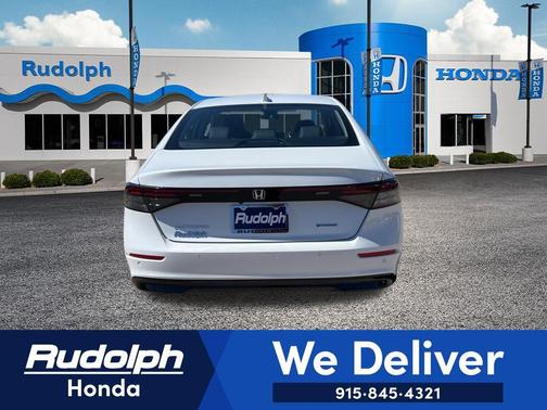 Platinum White Pearl 2026 Honda Accord Hybrid EX-L