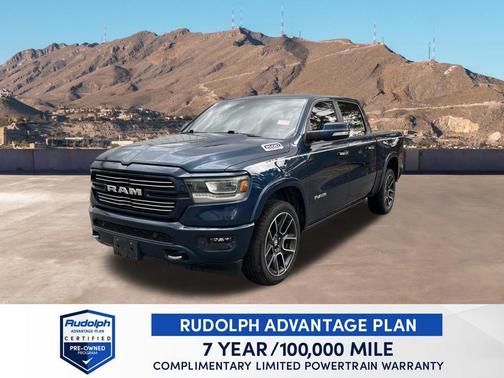 Patriot Blue Pearlcoat 2021 RAM 1500 Laramie