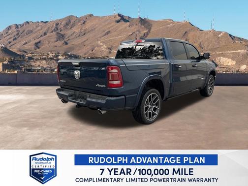 Patriot Blue Pearlcoat 2021 RAM 1500 Laramie
