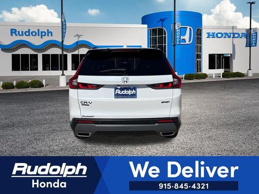 Platinum White Pearl 2026 Honda CR-V Hybrid Sport-L AWD