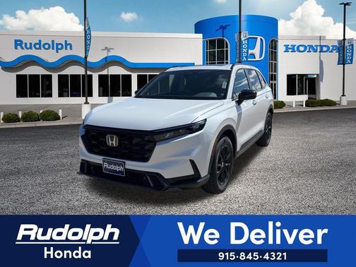 Platinum White Pearl 2026 Honda CR-V Hybrid Sport-L AWD