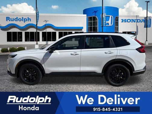 Platinum White Pearl 2026 Honda CR-V Hybrid Sport-L AWD