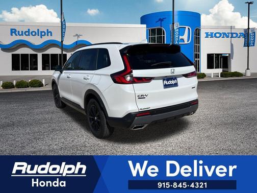 Platinum White Pearl 2026 Honda CR-V Hybrid Sport-L AWD