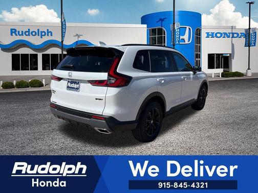 Platinum White Pearl 2026 Honda CR-V Hybrid Sport-L AWD