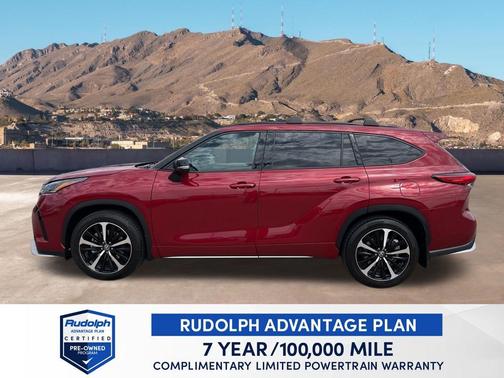 Ruby Flare Pearl 2021 Toyota Highlander XSE