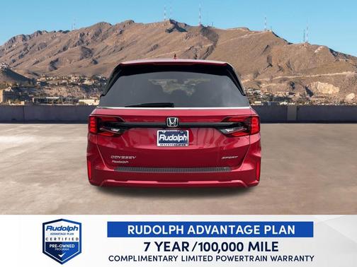 Radiant Red Metallic II 2025 Honda Odyssey Sport-L