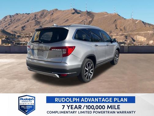 Lunar Silver Metallic 2021 Honda Pilot AWD Elite