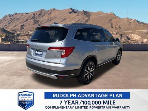 Lunar Silver Metallic 2021 Honda Pilot AWD Elite