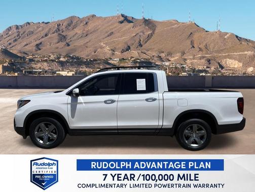 Platinum White Pearl 2023 Honda Ridgeline RTL-E