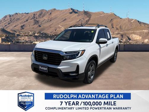 Platinum White Pearl 2023 Honda Ridgeline RTL-E