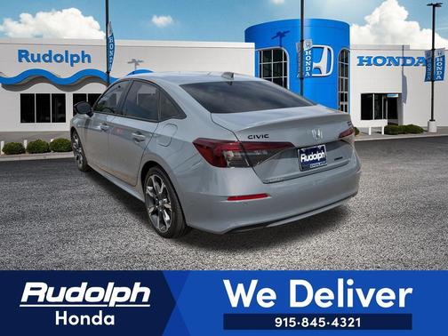 Gray 2026 Honda Civic Hybrid Sport Touring