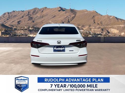 Platinum White Pearl 2025 Honda Civic Hybrid Sport Touring