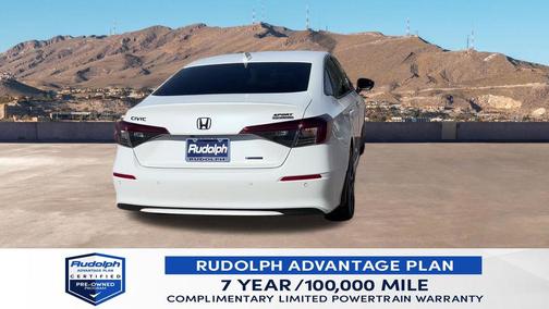 Platinum White Pearl 2025 Honda Civic Hybrid Sport Touring