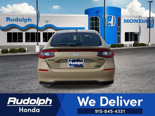 Beige 2026 Honda Civic Hybrid Sport