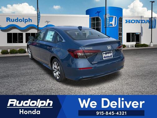 Blue Lagoon Pearl 2026 Honda Civic LX