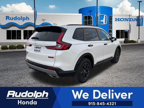 Platinum White Pearl 2026 Honda CR-V Hybrid TrailSport AWD