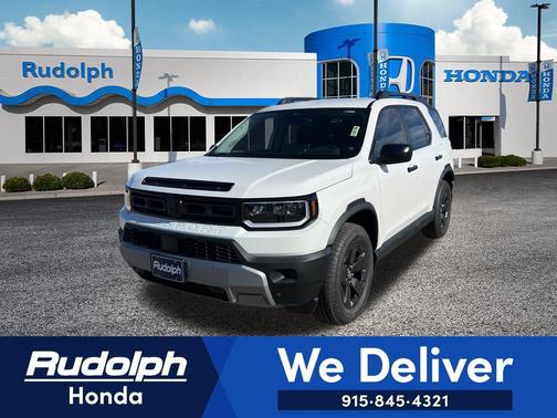 Platinum White Pearl 2026 Honda Passport AWD RTL Towing SUV