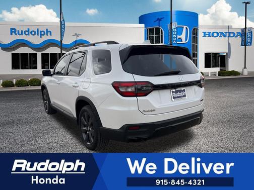 Platinum White Pearl 2026 Honda Pilot Sport