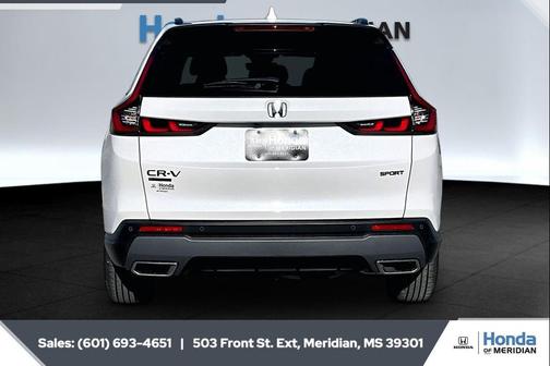 Platinum White Pearl 2027 Honda CR-V Hybrid Sport-L FWD
