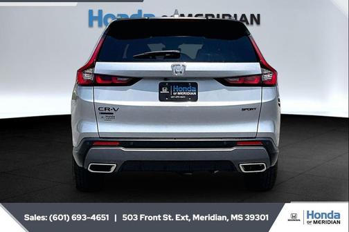 Solar Silver Metallic 2026 Honda CR-V Hybrid Sport-L FWD