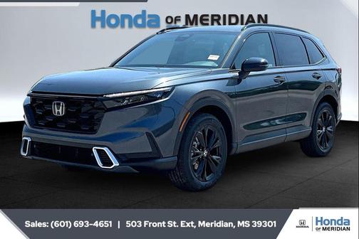 Meteorite Gray Metallic 2026 Honda CR-V Hybrid Sport Touring AWD