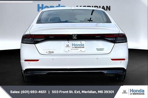 Platinum White Pearl 2026 Honda Accord Hybrid Touring