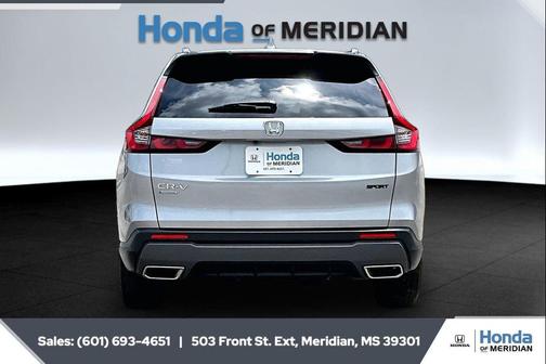 Lunar Silver Metallic 2024 Honda CR-V Hybrid Sport FWD