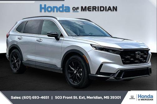 Lunar Silver Metallic 2024 Honda CR-V Hybrid Sport FWD