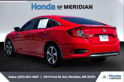 Rallye Red 2020 Honda Civic LX
