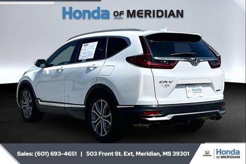 Platinum White Pearl 2020 Honda CR-V 2WD Touring