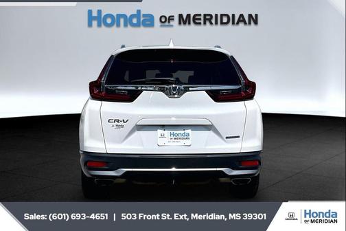 Platinum White Pearl 2020 Honda CR-V 2WD Touring