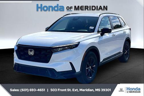 Platinum White Pearl 2026 Honda CR-V Hybrid Sport-L FWD