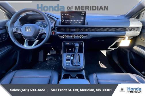 Platinum White Pearl 2026 Honda CR-V Hybrid Sport-L FWD