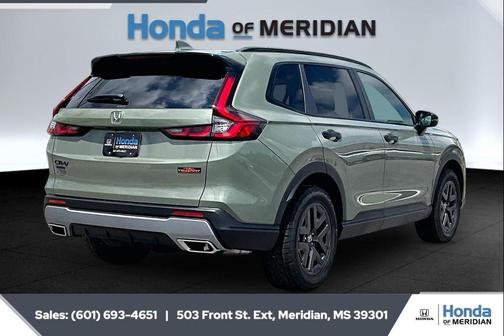 Ash Green Metallic 2026 Honda CR-V Hybrid TrailSport AWD