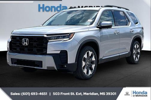 Solar Silver Metallic 2026 Honda Pilot Touring 8-Passenger