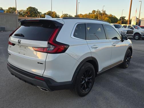 Platinum White Pearl 2024 Honda CR-V Hybrid Sport FWD