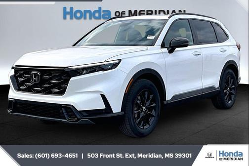 Platinum White Pearl 2026 Honda CR-V Hybrid Sport-L AWD