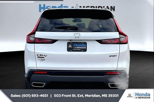 Platinum White Pearl 2026 Honda CR-V Hybrid Sport-L AWD