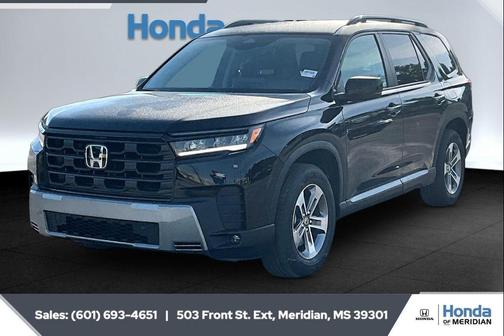 Crystal Black Pearl 2026 Honda Pilot EX-L