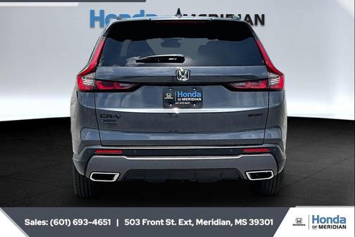 Meteorite Gray Metallic 2026 Honda CR-V Hybrid Sport-L FWD