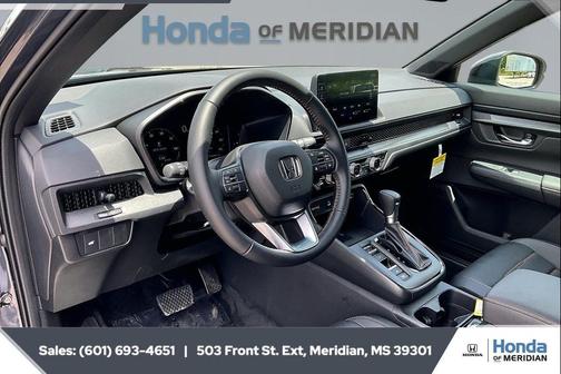 Meteorite Gray Metallic 2026 Honda CR-V Hybrid Sport-L FWD
