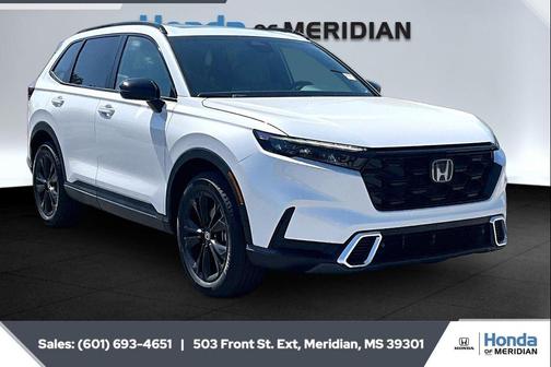 Platinum White Pearl 2026 Honda CR-V Hybrid Sport Touring AWD