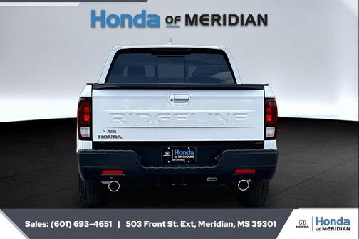 Platinum White Pearl 2026 Honda Ridgeline RTL
